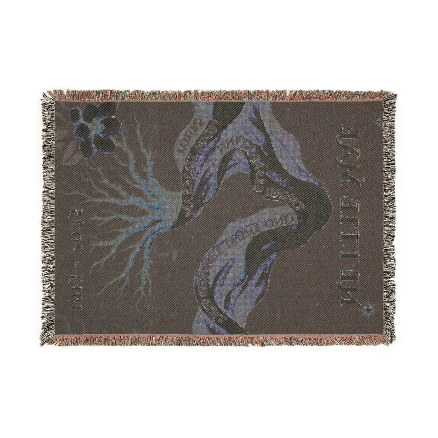 The Only Thing Separating Our Spirits – Memorial Woven Blanket