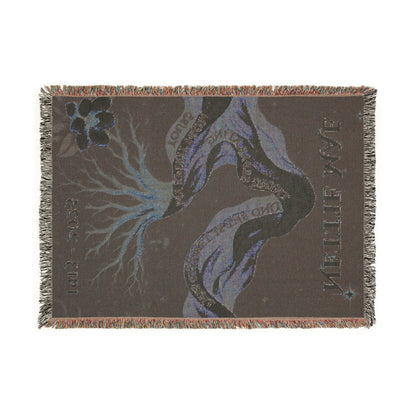 The Only Thing Separating Our Spirits – Memorial Woven Blanket