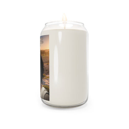 Soy Candle, Black Jesus Into the Wild Scented Candle 13.75oz