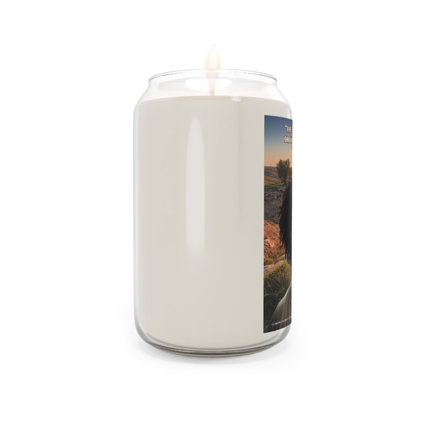 Soy Candle, Black Jesus Into the Wild Scented Candle 13.75oz