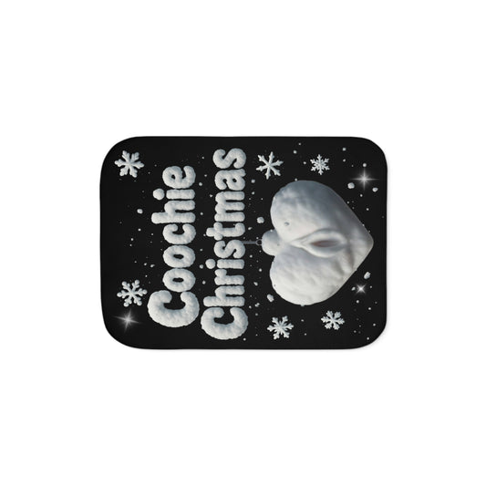 Sherpa Blanket — Coochie Christmas Collection Holiday Throw