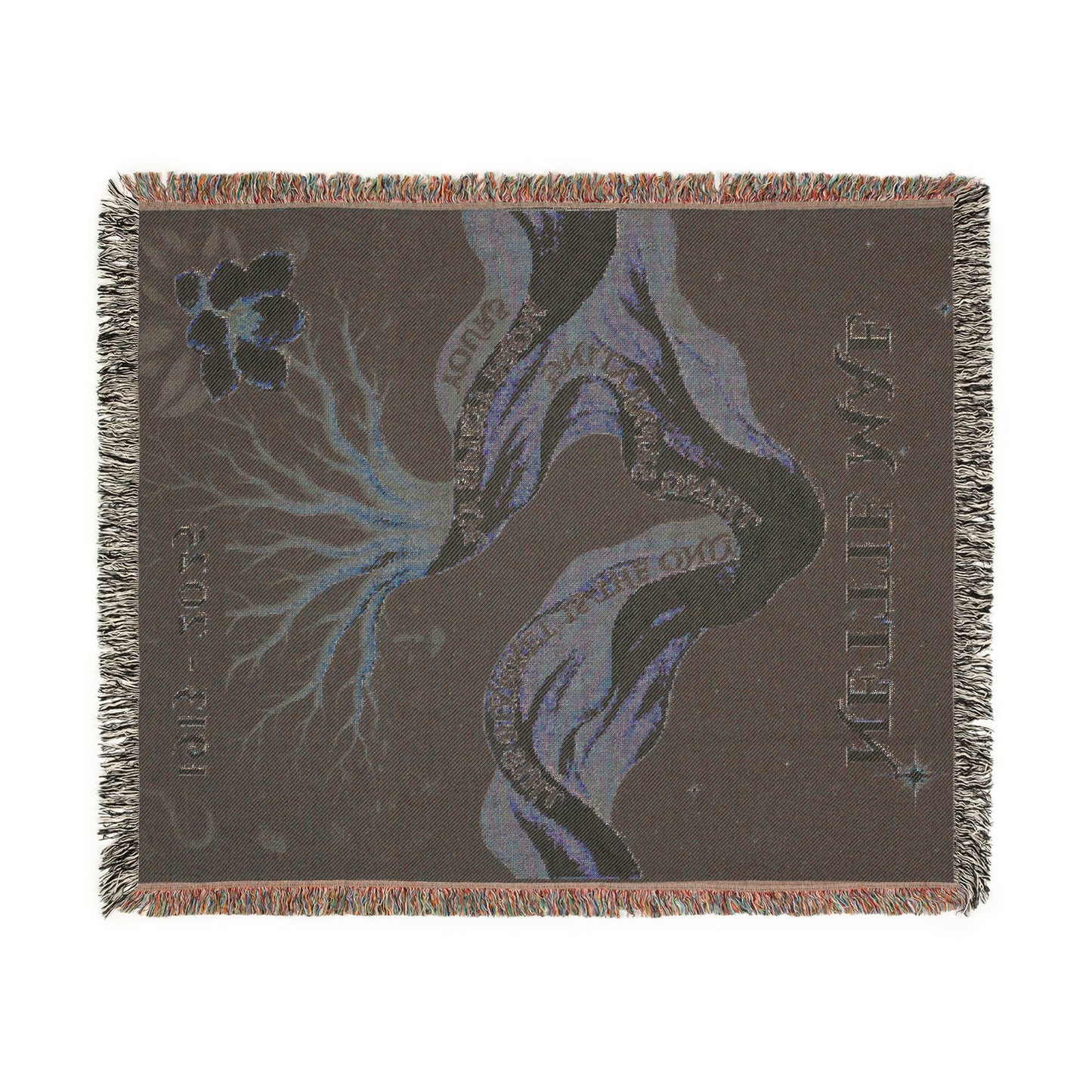 The Only Thing Separating Our Spirits – Memorial Woven Blanket