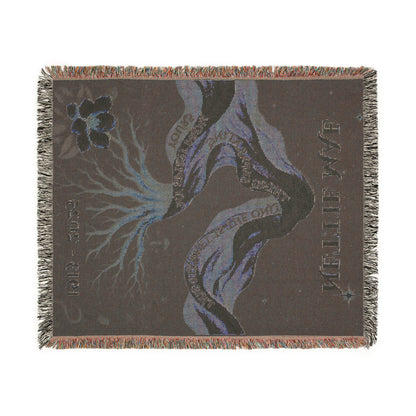 The Only Thing Separating Our Spirits – Memorial Woven Blanket