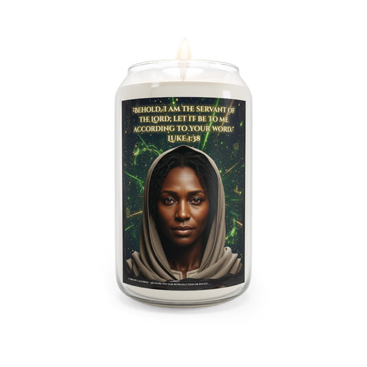 Soy Candles, Mother Mary Design, 13.75oz